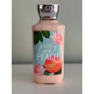 Bath & Body Works Pretty As A Peach Shea & Vitamin E Body Lotion 8oz *Read*